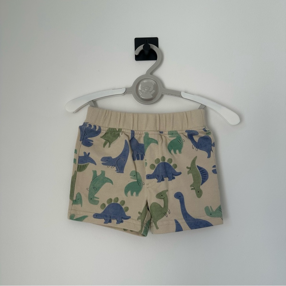 First Impressions Dinosaur Print Kids Shorts